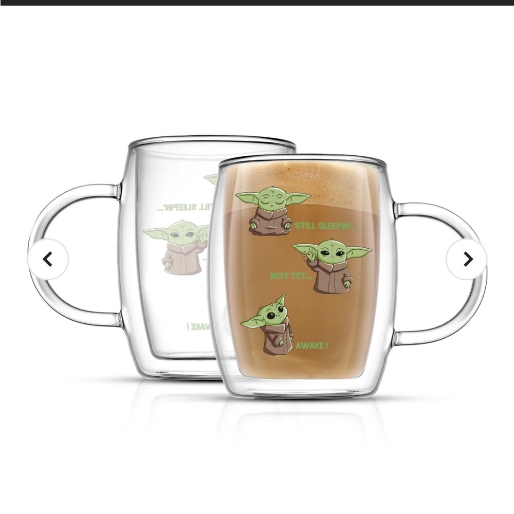 Disney Star Wars Mandalorian Limited Edition double walled drinking mugs